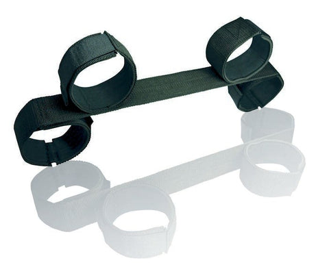 Sportsheets Manbound Bondage Spreader Bar with Neoprene Cuffs - Spreaders and Hangers
