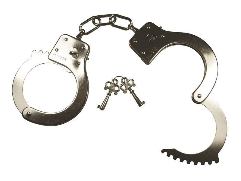 Sportsheets Manbound Metal Handcuffs Professional Grade Restraints - - Cuffs and Restraints