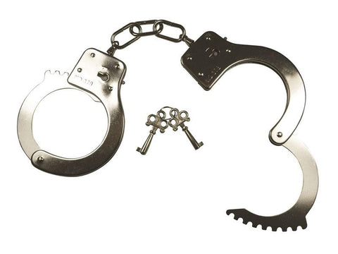 Sportsheets Manbound Metal Handcuffs Professional Grade Restraints - Cuffs and Restraints