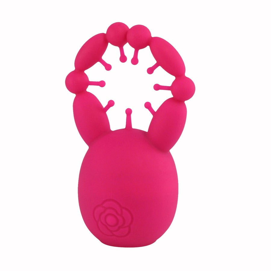 Tokyo Design Maro Kawaii 4 Rechargeable Circular Clitoral Vibrator - - Clit Ticklers and Pulsators