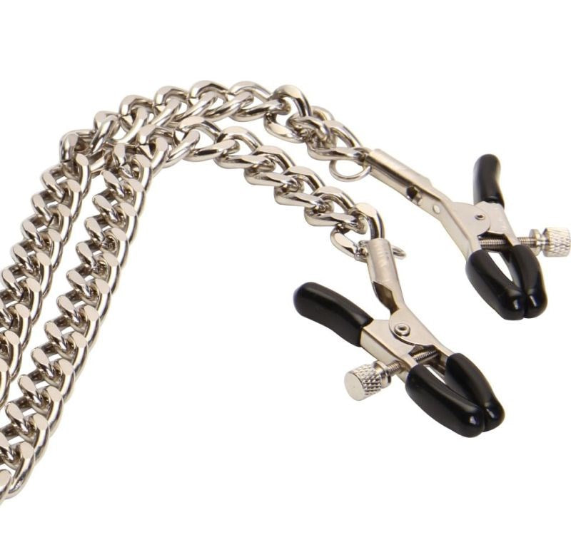 BDStyle Master Metal Collar with Peg Clamps BDSM Restraint System - Collars and Leads
