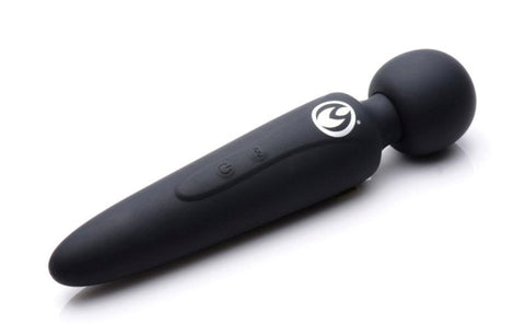 XR Brands Master Series Thunderstick Premium Ultra Powerful Silicone Wand Vibrator - Body Wands