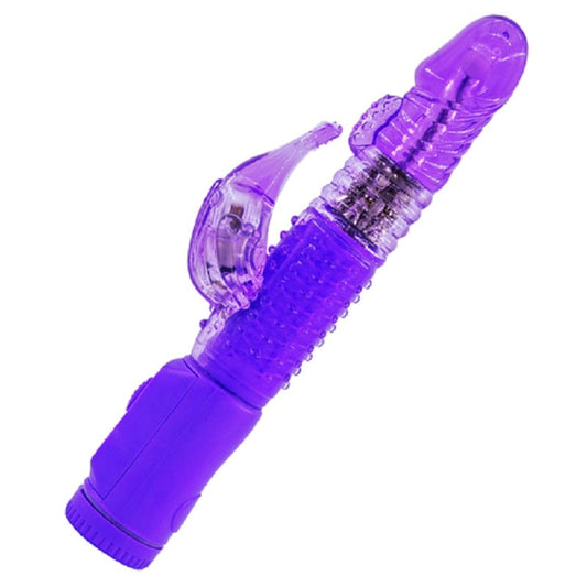BDStyle Mermaid Jelly Rabbit Vibrator with Rotating Pearl Technology - - Rabbit Vibrators