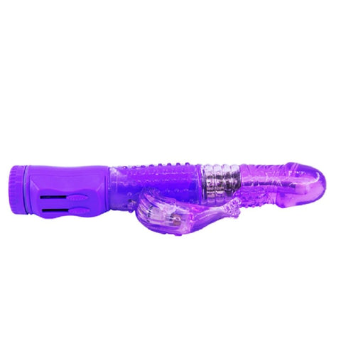 BDStyle Mermaid Jelly Rabbit Vibrator with Rotating Pearl Technology - Rabbit Vibrators
