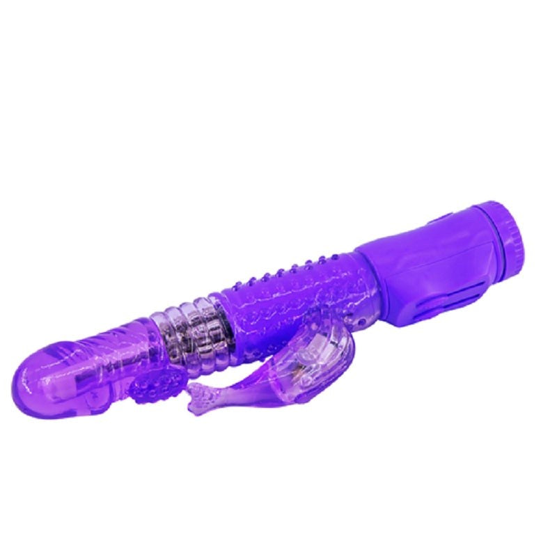 BDStyle Mermaid Jelly Rabbit Vibrator with Rotating Pearl Technology - Rabbit Vibrators