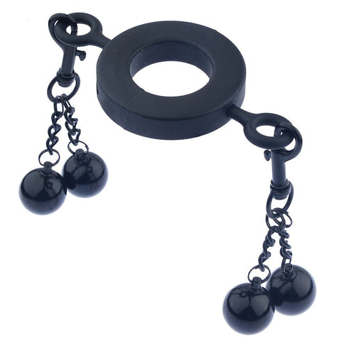 BDStyle Metallic Testicle Stretcher Weights 4 Balls Small Ball Stretching - Ball and Cock Toys