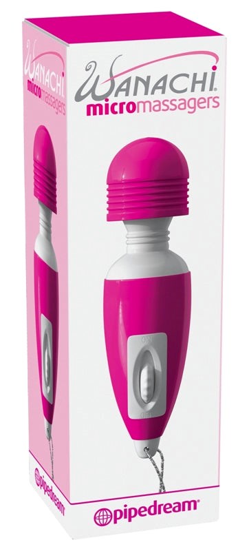 Pipedream Products Micro Wanachi Body Wand Display 12 Keychain Vibrators - - Personal Massagers