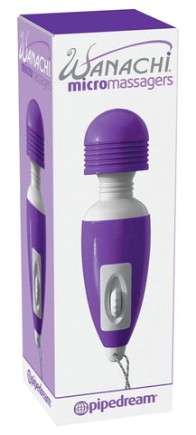 Pipedream Products Micro Wanachi Body Wand Display 12 Keychain Vibrators - Personal Massagers