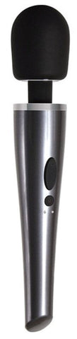 Evolved Mighty Metallic Pleasure Wand 5 Year Warranty Vibrator - Body Wands