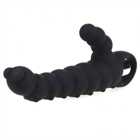 BDStyle Mini Caterpillar G spot Vibrator with Ribbed Texture Design - G-Spot Vibrators