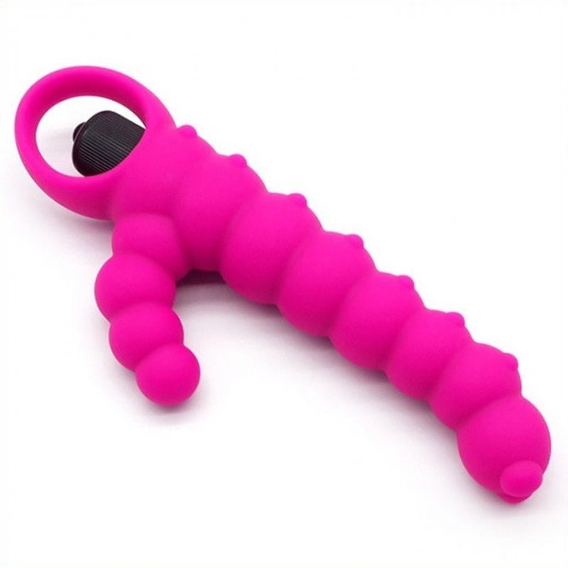 BDStyle Mini Caterpillar G spot Vibrator with Ribbed Texture Design - - G-Spot Vibrators