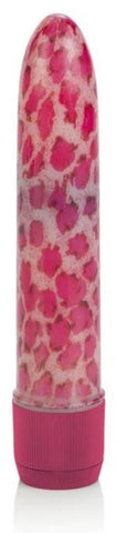 California Exotics Mini Pink Leopard Massager Clitoral Vibrator - Bullet Vibrators