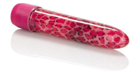California Exotics Mini Pink Leopard Massager Clitoral Vibrator - Bullet Vibrators