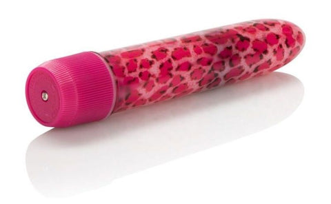 California Exotics Mini Pink Leopard Massager Clitoral Vibrator - Bullet Vibrators