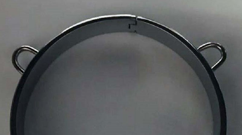 Hells Couture Minion Steel Collar Medical Grade Steel BDSM Restraint - - Collars and Leads