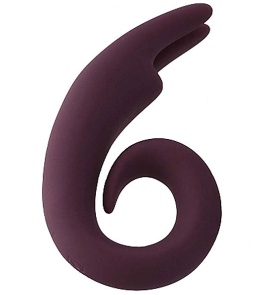 Shots Toys Mjuze The Lithe Blue Vibrator for Versatile Pleasure - - Clit Ticklers and Pulsators