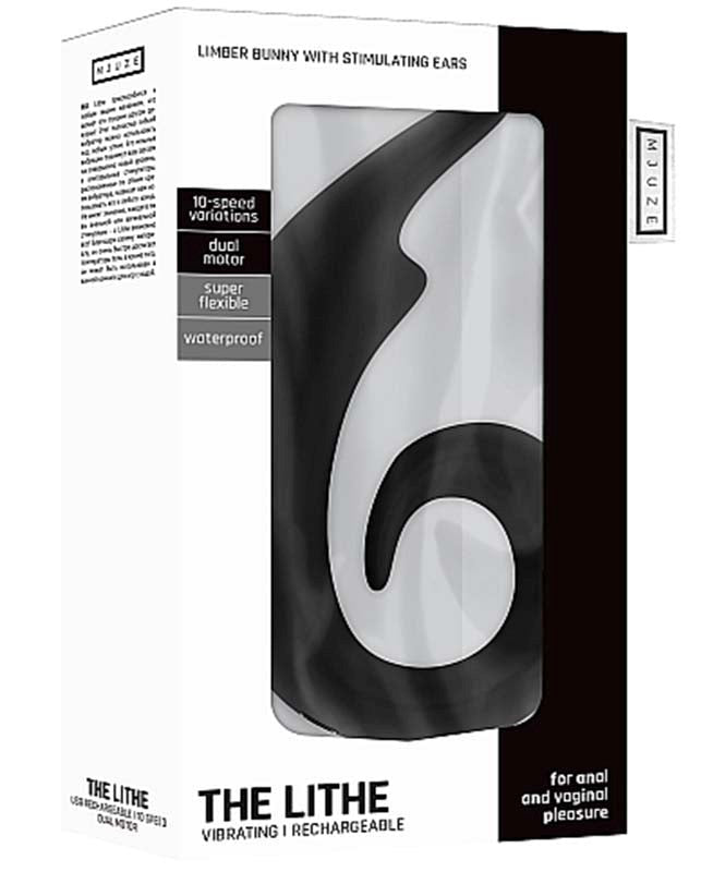 Shots Toys Mjuze The Lithe Blue Vibrator for Versatile Pleasure - - Clit Ticklers and Pulsators