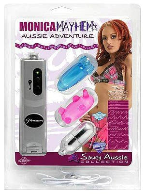 Pipedream Monica Mayhems Aussie Adventure DVD Adult Entertainment Film - - Love Eggs and Kegel Exercisers