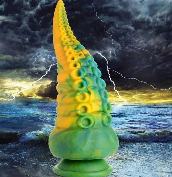 XR Brands Monstropus Tentacled Monster Silicone Dildo Fantasy Tentacle - - Non-Realistic Dildos