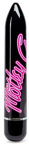 Love Honey Motley Crue Girls Girls Girls 7 Function Vibrator Black - Bullet Vibrators