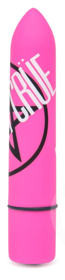 Love Honey Motley Crue Shout at the Devil 10 Function Bullet Vibrator Pink - - Waterproof Vibrators