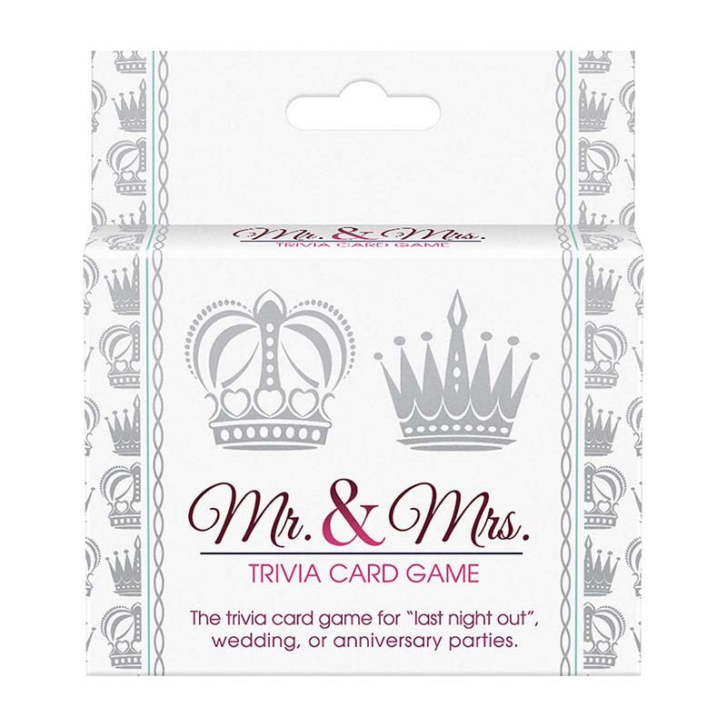 Kheper Games Mr and Mrs Trivia Card Game Wedding Party - - Sex Games, Coupons and Tricks