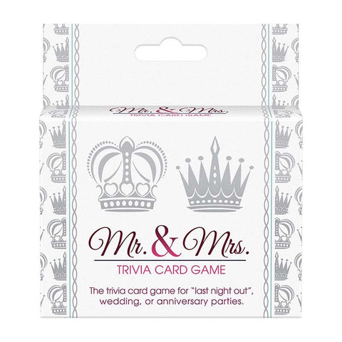 Kheper Games Mr and Mrs Trivia Card Game Wedding Party - Sex Games, Coupons and Tricks