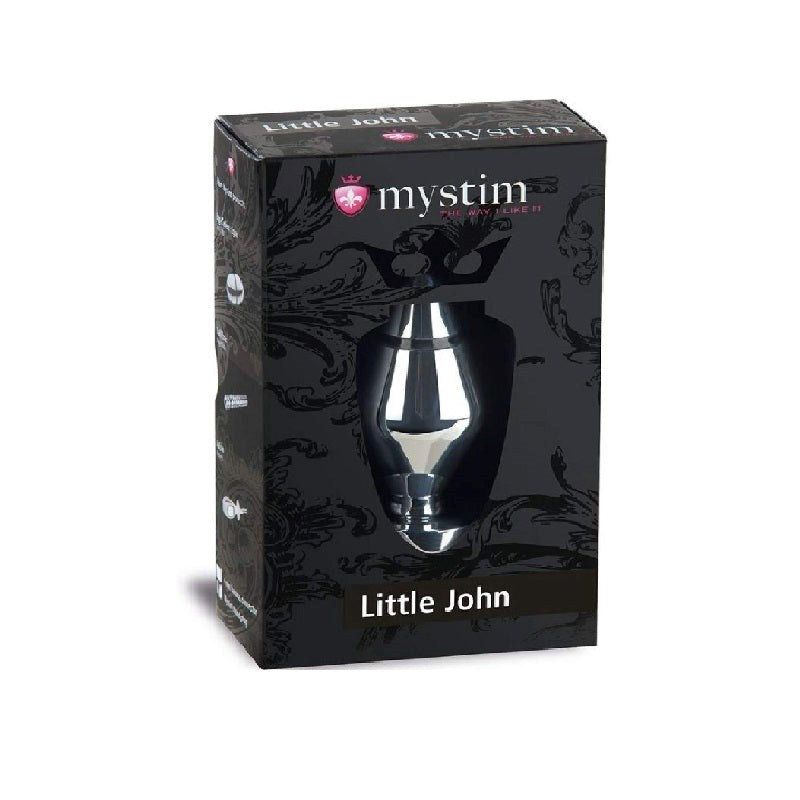 Mystim Little John Electro Stimulation Butt Plug with Bipolar Technology - - Electro Sex