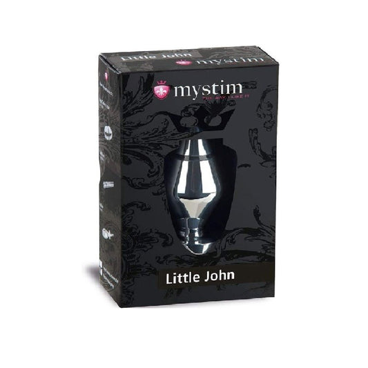 Mystim Little John Electro Stimulation Butt Plug with Bipolar Technology - - Electro Sex