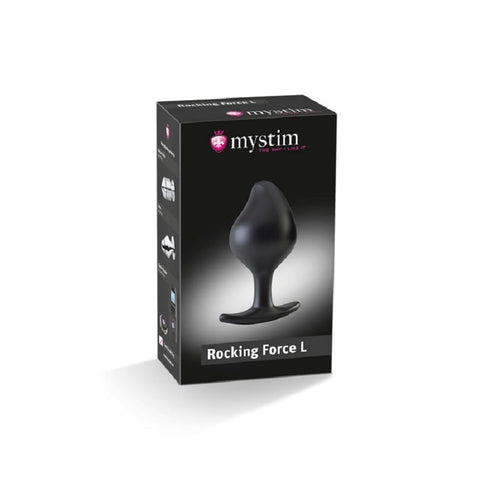 Mystim Rocking Force Electro Stimulation Butt Plug with Bi Polar Technology - Electro Sex