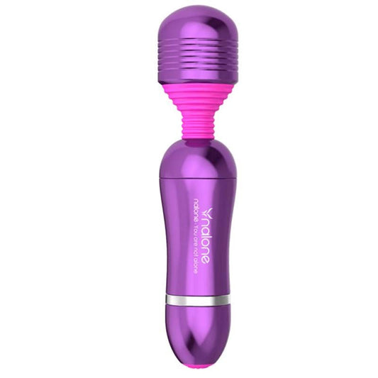 Nalone Roma Whisper Quiet Wand Vibrator with 10 Vibration Modes - - Body Wands