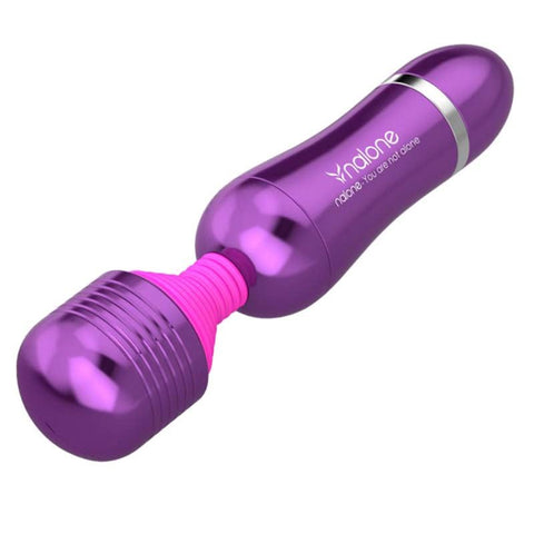 Nalone Roma Whisper Quiet Wand Vibrator with 10 Vibration Modes - Body Wands