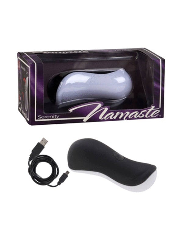 California Exotics Namaste Serenity Massager with 8 Vibration Patterns - Personal Massagers
