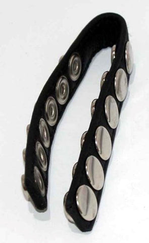 Hells Couture Naughty Toys 5 Speed Cock Ring with Studs Adjustable Fit - Ball and Cock Toys