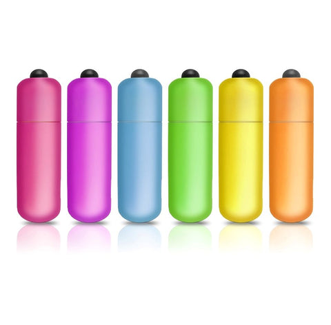 Pipedream Products Neon Luv Touch Vibrating Bullet Massager Set - Waterproof Vibrators