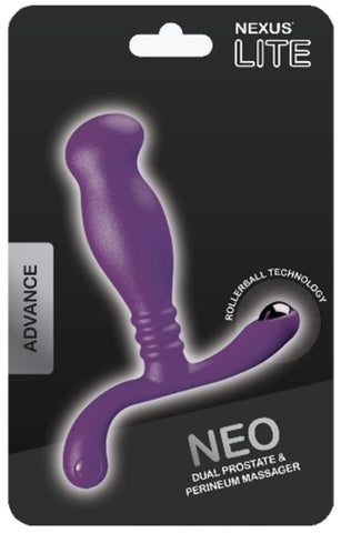 Nexus Neo Male Prostate Massager with Angled Design and Perineum Stimulation - Prostate Toys
