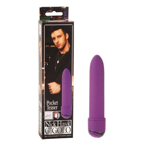 California Exotics Nick Hawk GIGOLO Pocket Teaser Bullet Vibrator - Bullet Vibrators