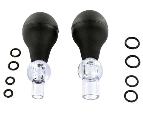 Seven Creations Nipple Pump 10 Piece Set with Complete Suction System - Breast and Nipple Toys