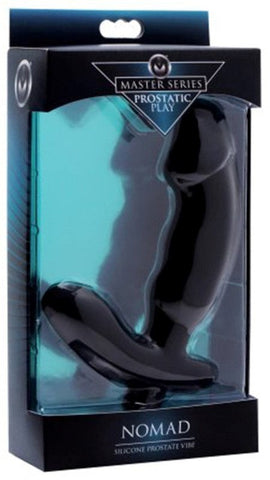XR Brands Nomad Silicone Prostate Vibe with Dual Stimulation - Prostate Toys