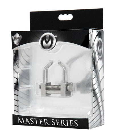 XR Brands Nose Shackle Stainless Steel Silver Adjustable Pressure Clamp - Spreaders and Hangers