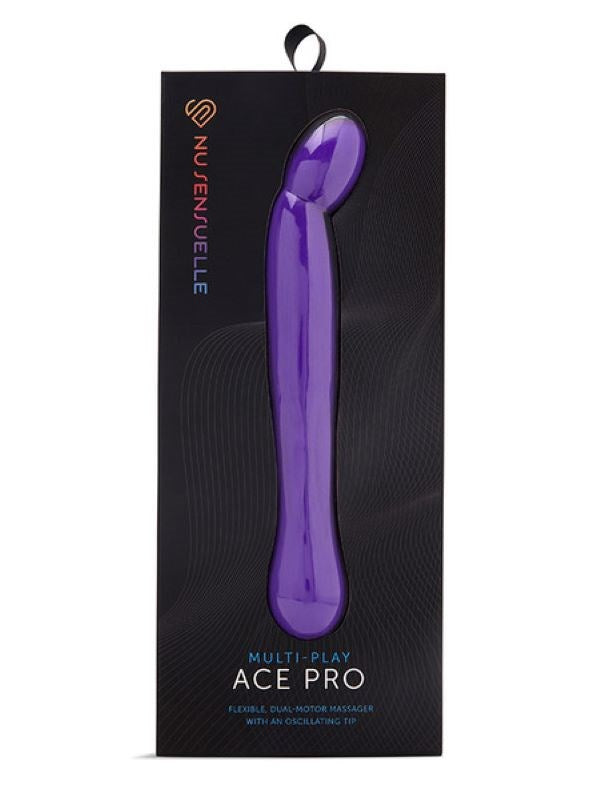 Nu Sensuelle Ace Pro Ergonomic Pleasure Powerhouse Clitoral Vibrator - - G-Spot Vibrators