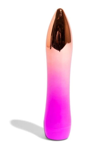 Nu Sensuelle Aluminium 60SX AMP Ombre Premium Aluminum Vibrator - Clit Ticklers and Pulsators
