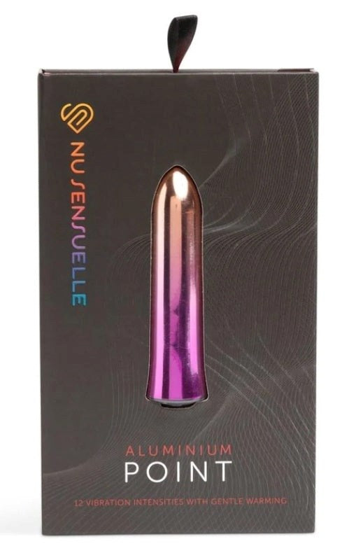 Nu Sensuelle Aluminium Point Ombre Vibrator with 60SX AMP Motor - - Bullet Vibrators
