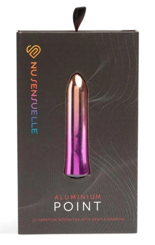 Nu Sensuelle Aluminium Point Ombre Vibrator with 60SX AMP Motor - Bullet Vibrators