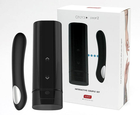 Kiiroo Onyx+ And Pearl2 Couple Set Interactive Long Distance Sex Toys - Masturbators and Strokers