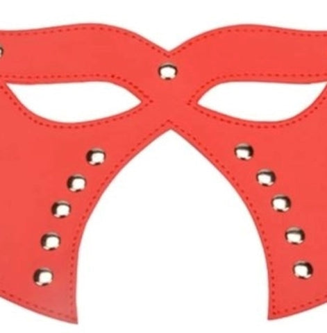 BDStyle Open Bondage Eye Mask Light Premium Faux Leather Sensory Play - Fancy Dress Ups