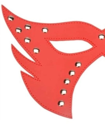 BDStyle Open Bondage Eye Mask Light Premium Faux Leather Sensory Play - Fancy Dress Ups