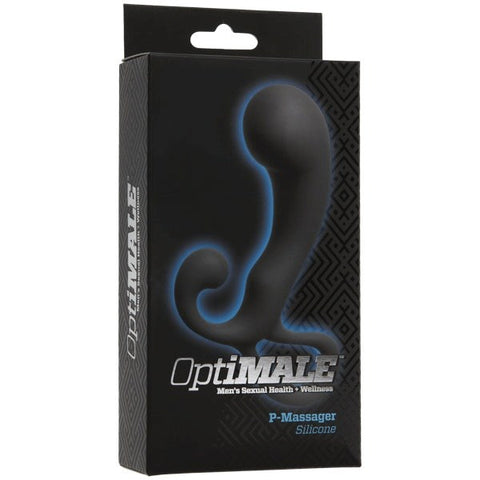 Doc Johnson Optimale P Massager Slate Prostate and Perineum Stimulator - Prostate Toys