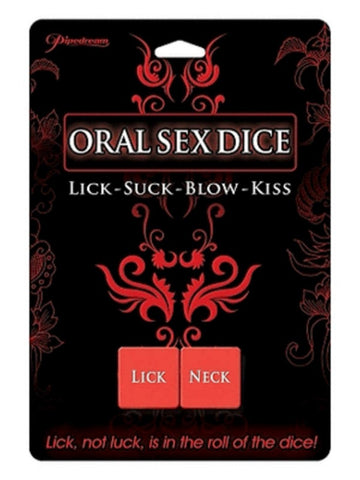 Pipedream Products Pipedream Oral Sex Dice Adult Games for Couples - Sex Games, Coupons and Tricks