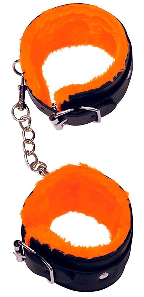 Icon Brands Orange is The New Black Ankle Love Cuffs Premium Restraints - - Cuffs and Restraints